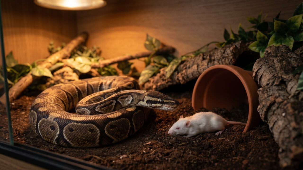Ball python feeding: the complete guide