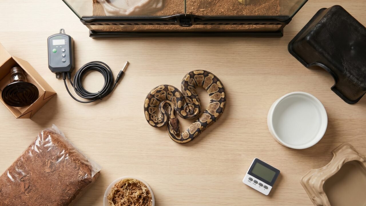 Full ball python cost breakdown: setup, monthly, and lifetime
