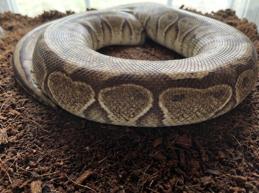 Frozen feeder mice next to a thawing bowl, ball python monthly food cost